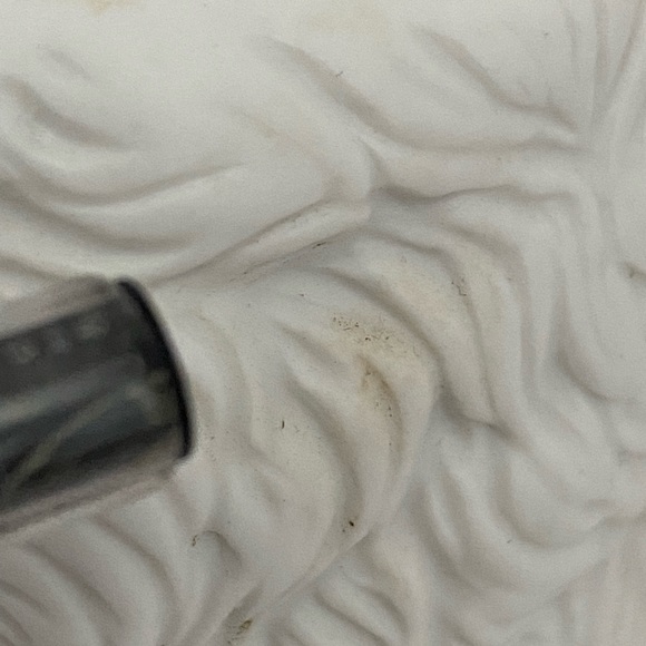 80s Easter BUNNY White Rabbit pink VASE planter FTDA Taiwan Vintage 1987 ceramic - Picture 11 of 12